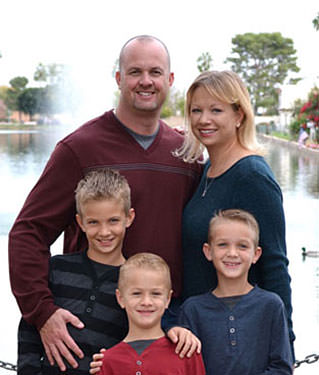 Brian Leach and Family